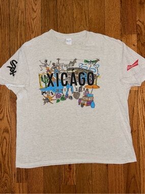 Chicago White Sox " Xicago" Hispanic Heritage T-Shirt Size XL